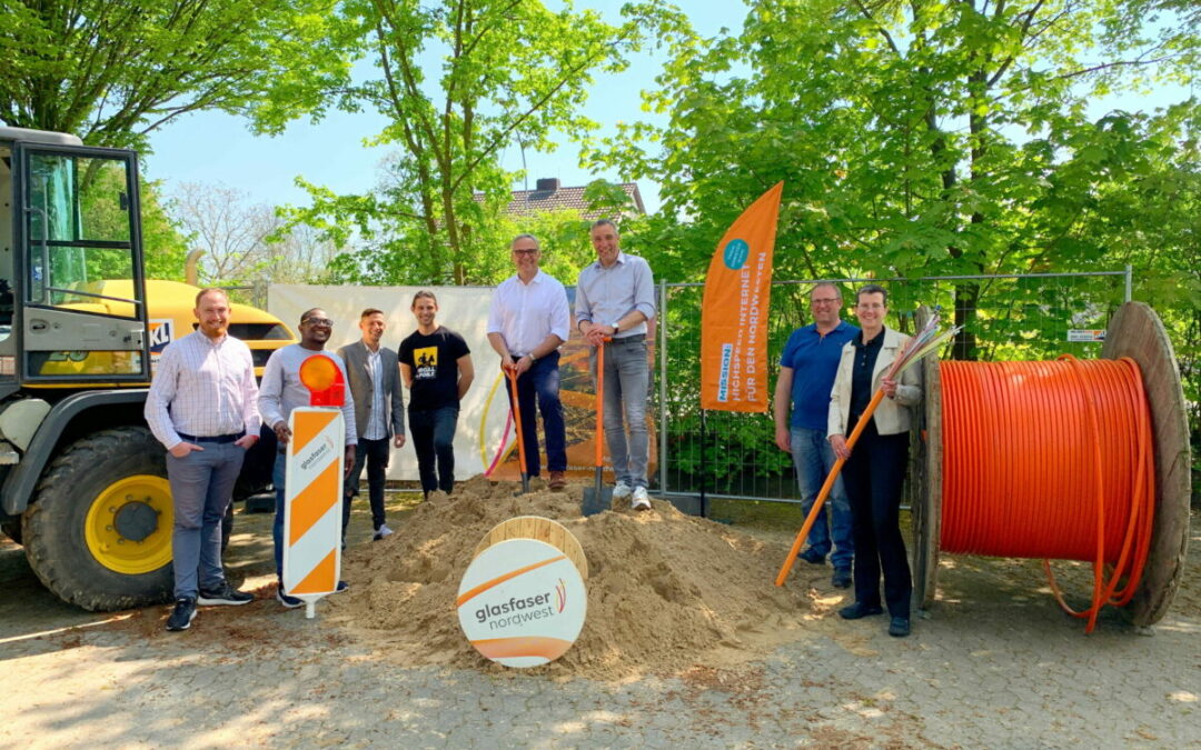 Start für Glasfaserausbau