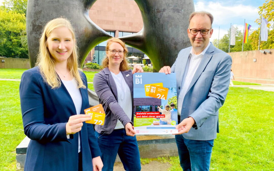 Mit der Entdecker-Karte durch Bielefeld