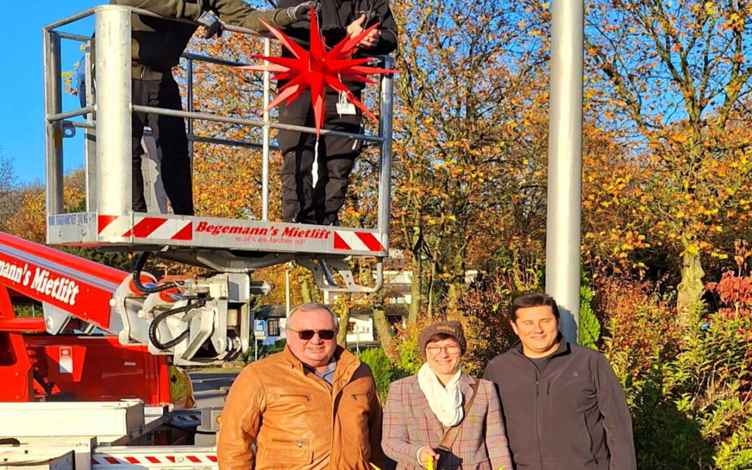 Leuchtende Sterne auch in Währentrup