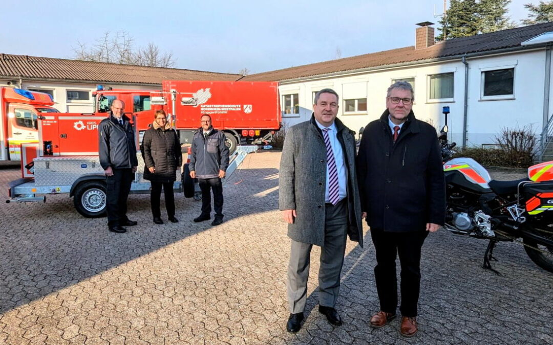 Leitstellenbilanz 2023: 24/7 im Einsatz für Lippe