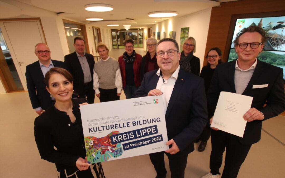 Kreis Lippe: Auszeichnung für „Kulturelle Bildung“