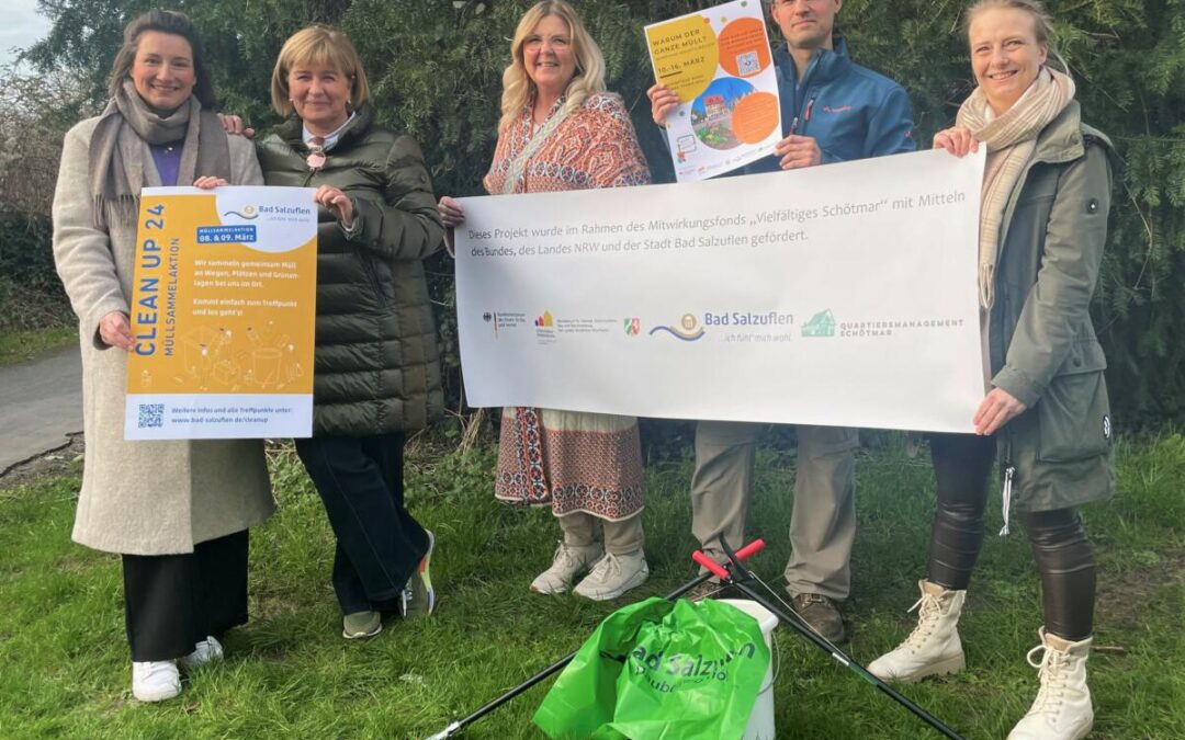 Stadtweite Müllsammelaktionen „Clean Up Bad Salzuflen“