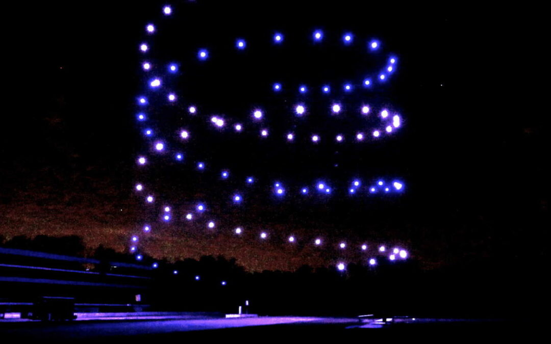 Erste Drohnenshow in Bad Salzuflen