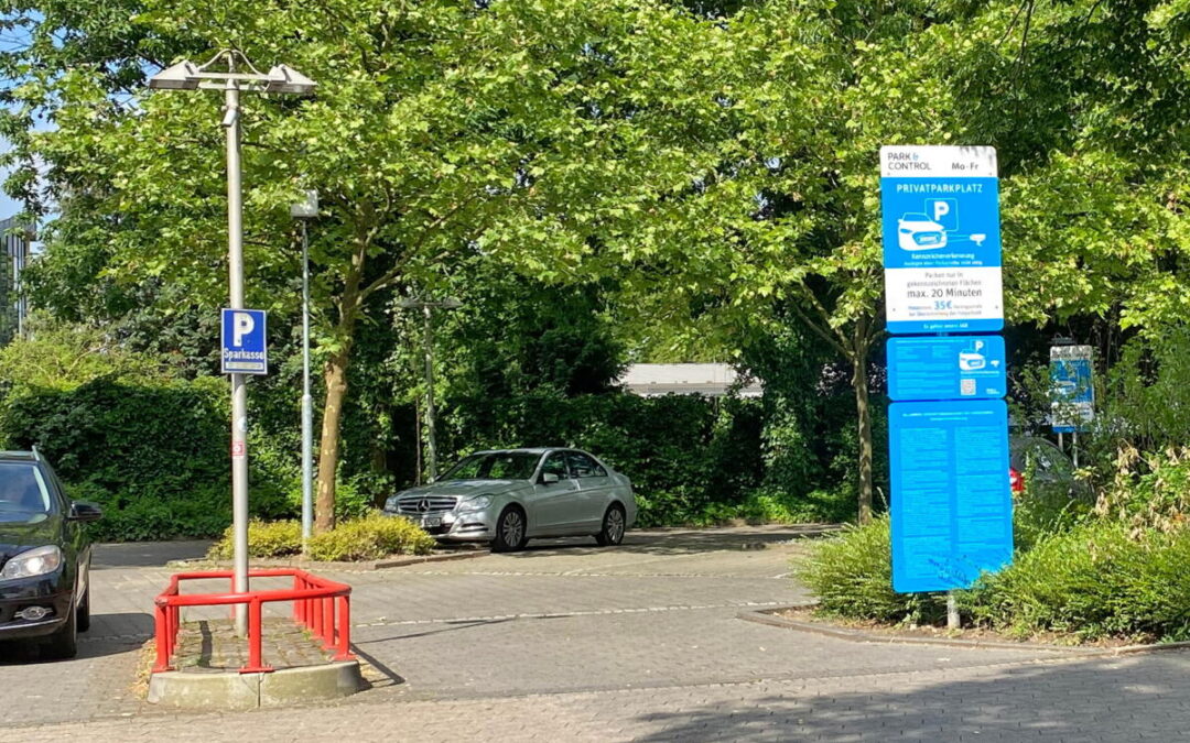 Sparkasse Lemgo Überwacht Parkplatz in Schötmar jetzt digital