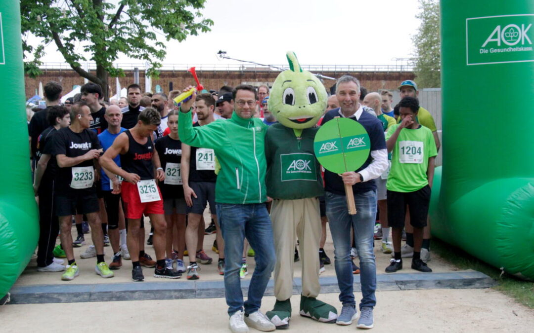 Mit Spaß statt Tempo beim 13. AOK-Firmenlauf Lippe