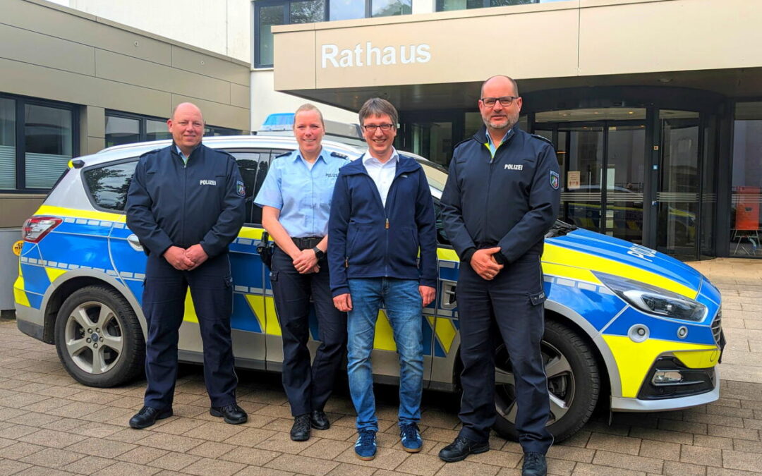 Die Polizei bezieht neuen Standort im Rathaus