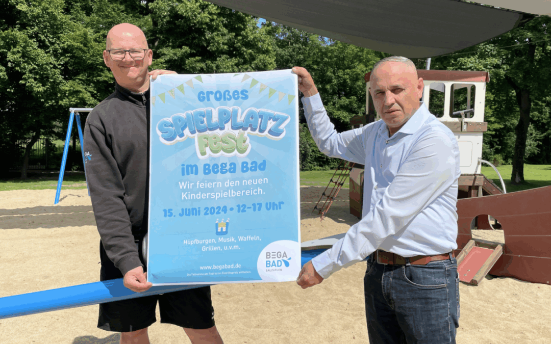 Neuer Kinderspielbereich: Bega  Bad wird mit großem Fest eröffnet