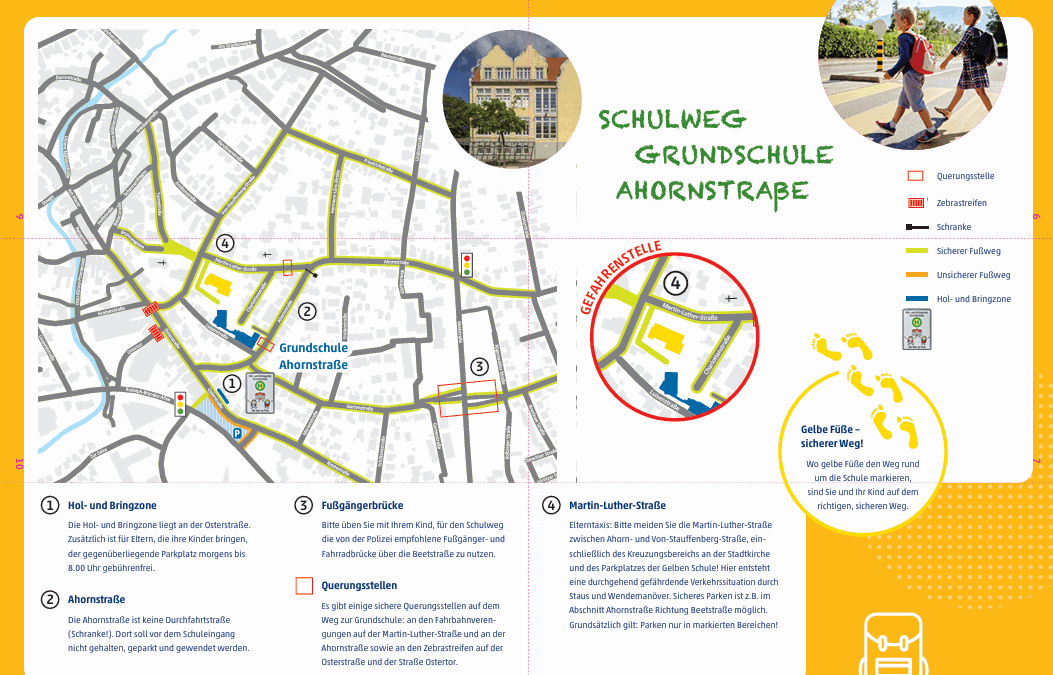 Schulwege sollen sicherer werden