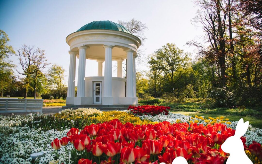 Der Osterhase im Kurpark