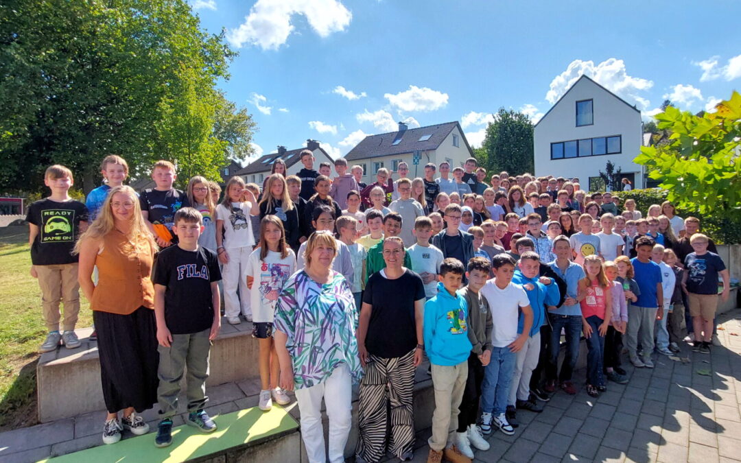 Die kleine Oerlinghauser Gesamtschule begrüßt 112 neue Fünftklässler