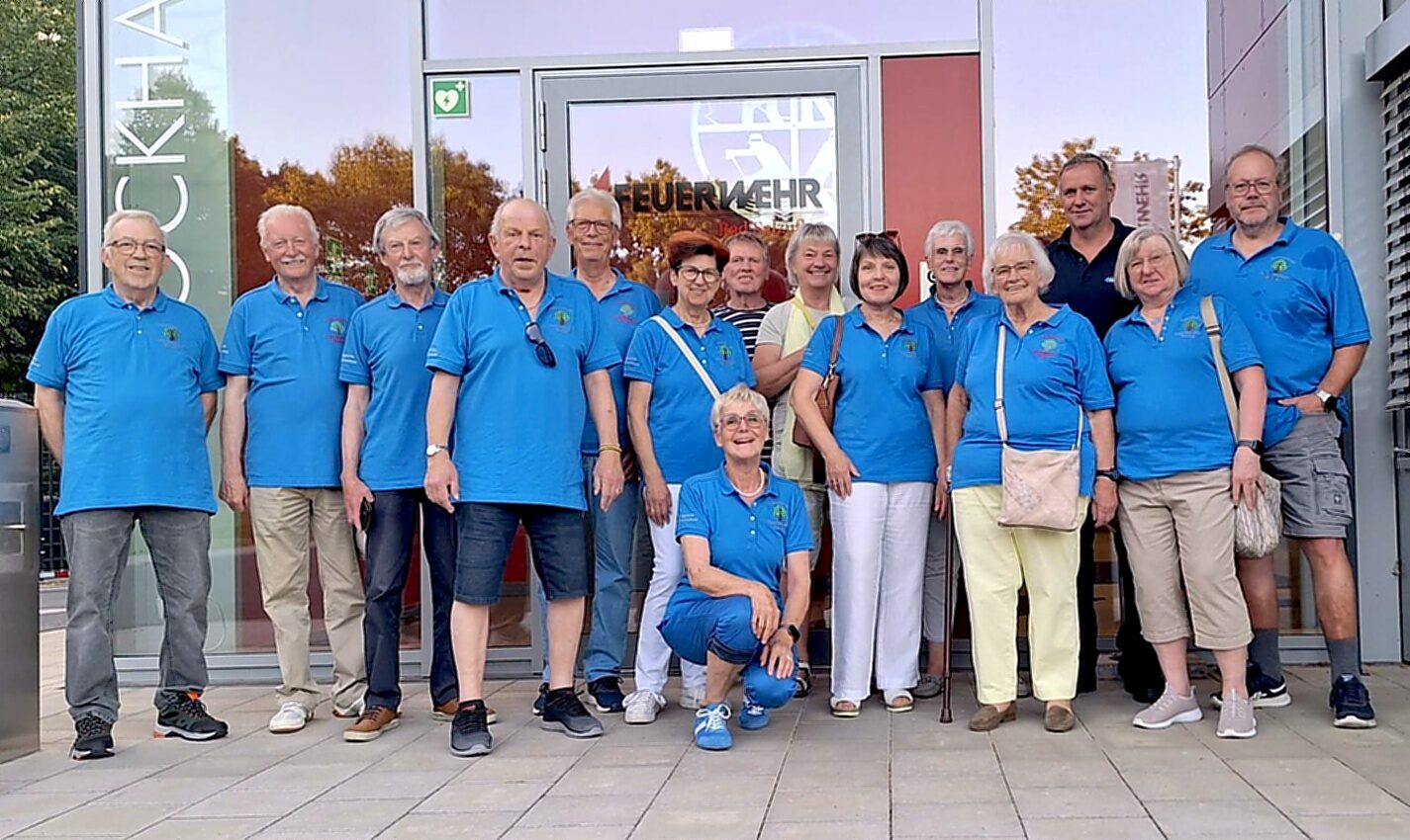 Der Heimatverein Bexten besuchte die moderne Feuerwache Bad Salzuflen. Foto: HV Bexten