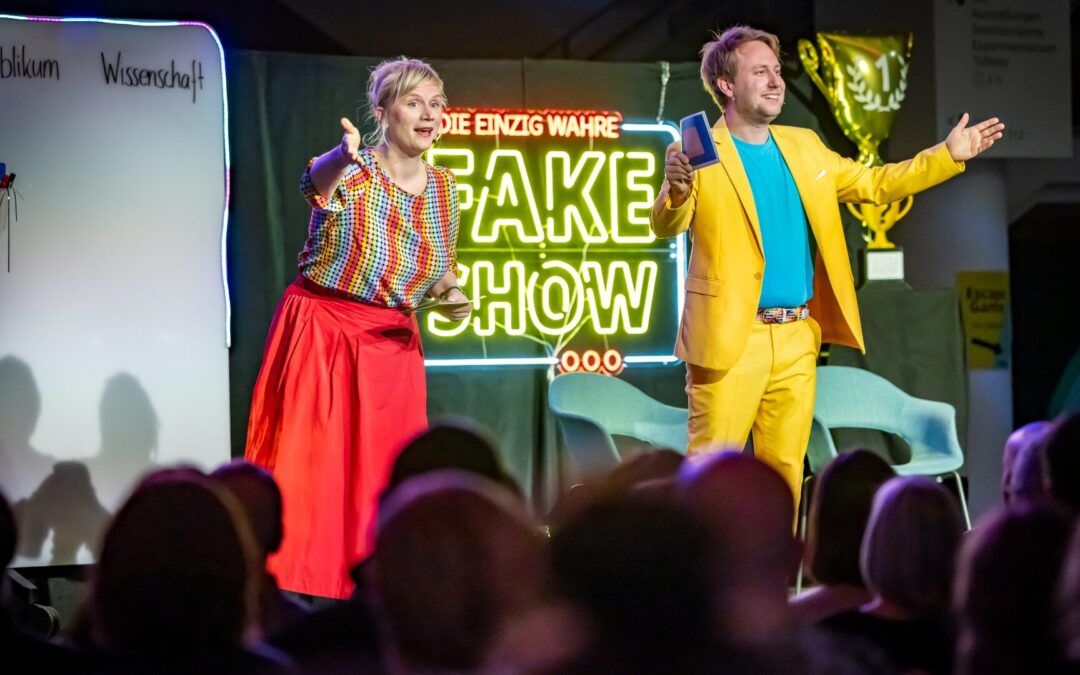 „Die einzig wahre Fake-Show“ in der Wissenswerkstadt