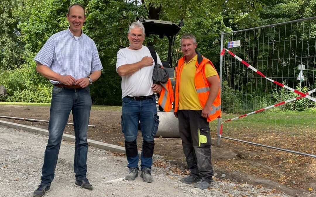 Stieghorster Grünzug: Radweg und Parkaufwertung kurz vor Fertigstellung