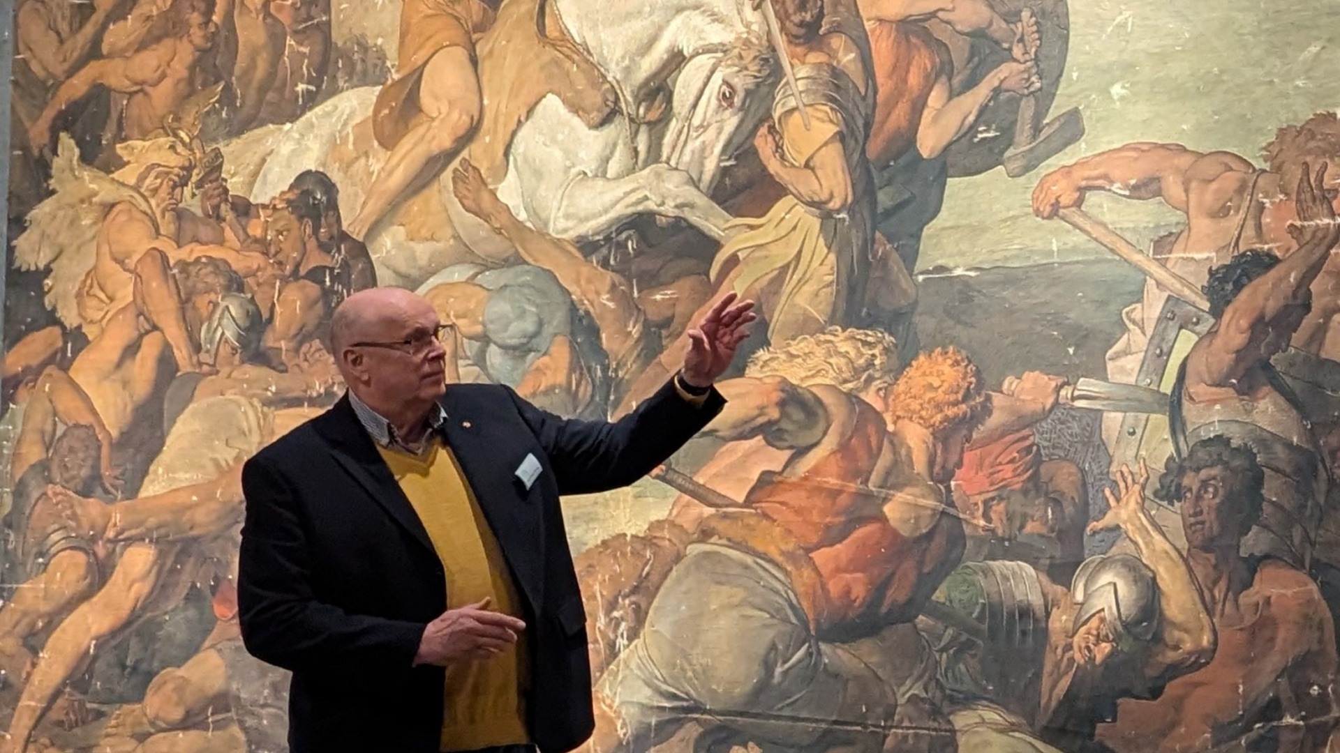 Carl-Heinz Helwig macht die Geschichte lebendig. Foto: Lippisches Landesmuseum Detmold