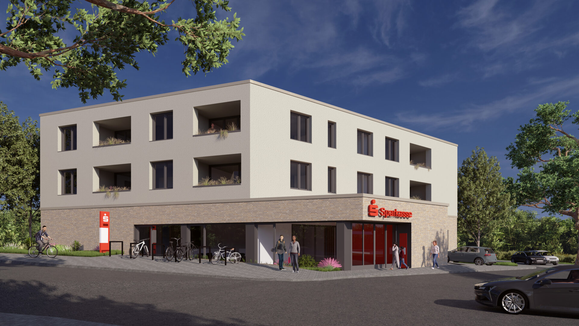 Zukunftsentscheidung für den Bielefelder Osten. Graphik: Architekturbüro Brüchner-Hüttemann Pasch