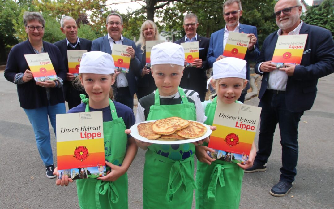 Mit „Hermann Junior“ unterwegs – die sechste Auflage von „Unsere Heimat Lippe“ ist veröffentlicht