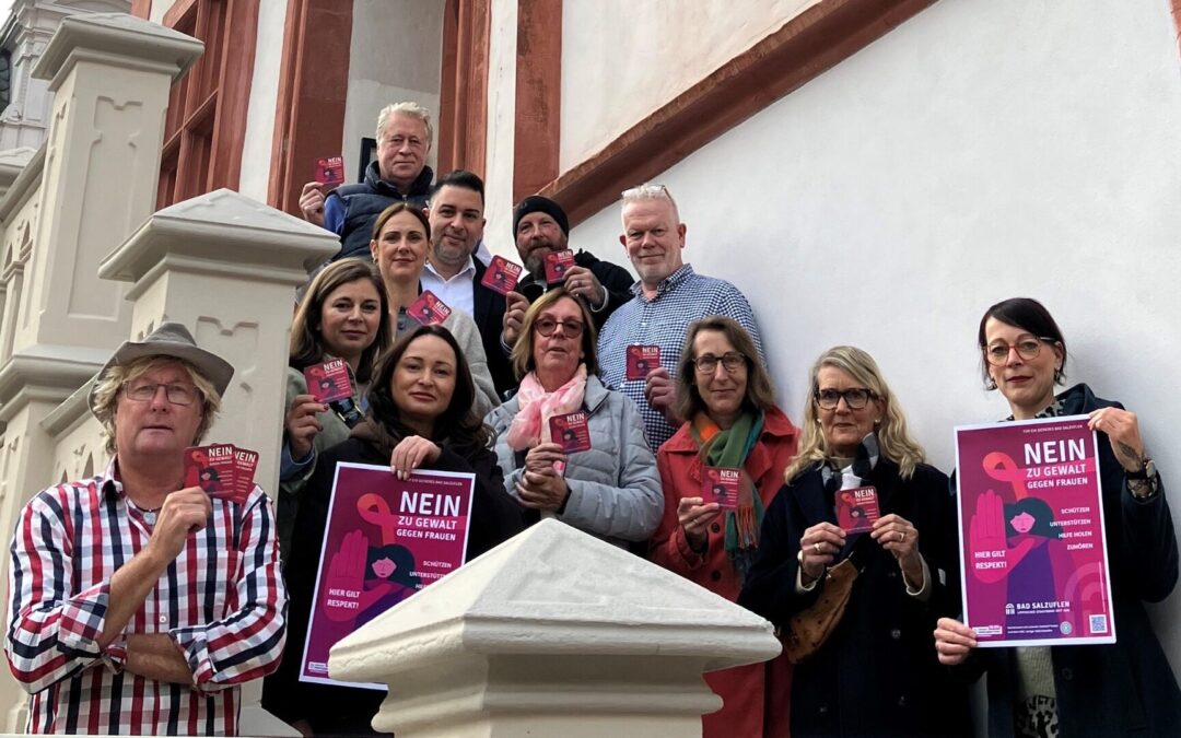 Gastronomie, Innerwheel Club und Stadtverwaltung vereint gegen Gewalt an Frauen