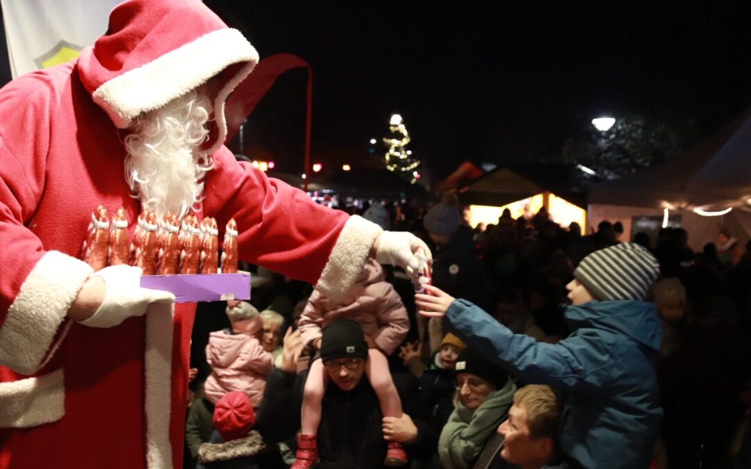 Nikolausmarkt mit Atmosphäre
