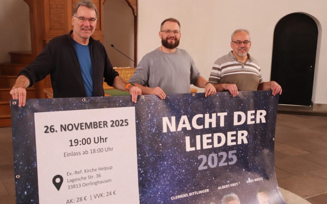 Gemeinsam laden zwei Kirchengemeinden in Helpup zu einem besonderen Konzert