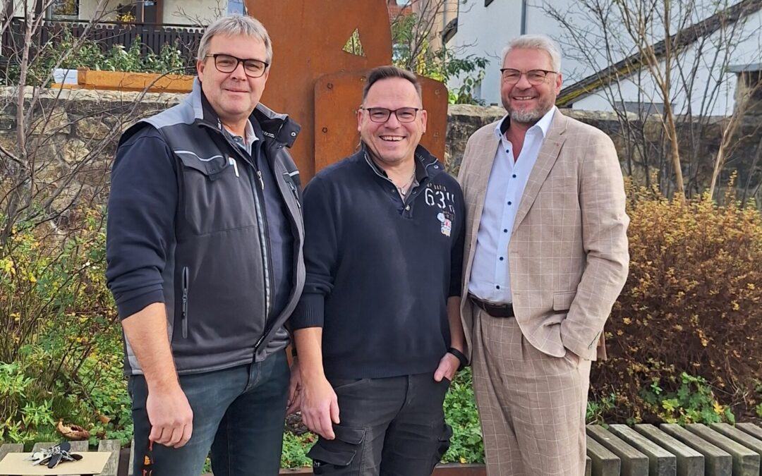 Michael Munder feiert Dienstjubiläum