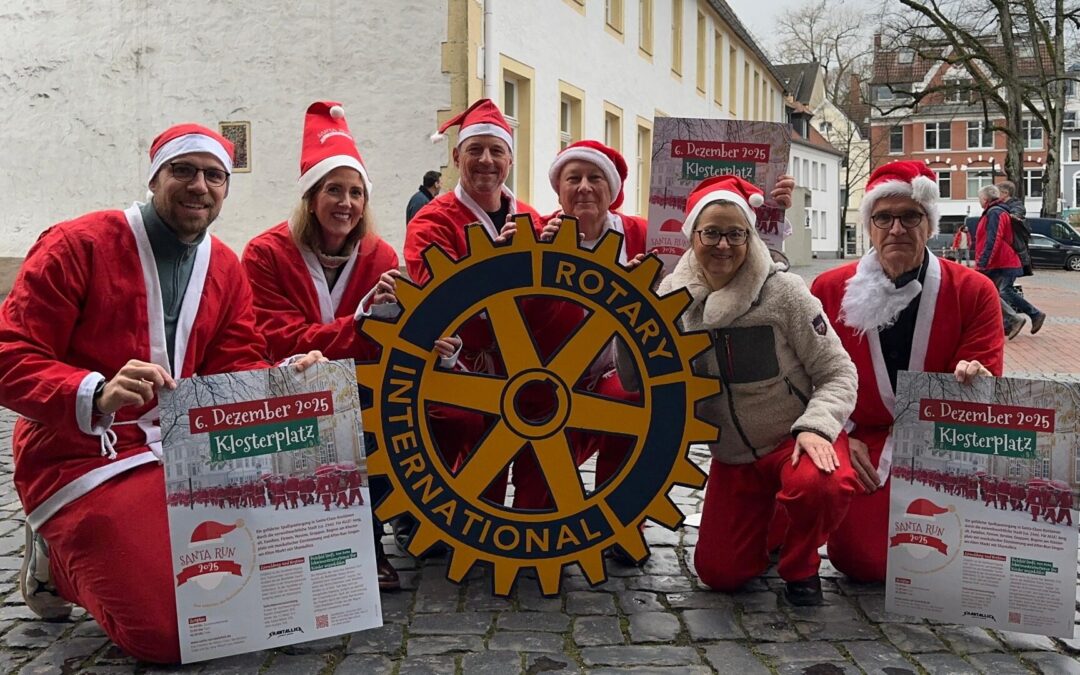 7. Bielefelder Santa Run:&nbsp;Bielefelder Rotary Clubs, Inner Wheel und Rotaract laden ein