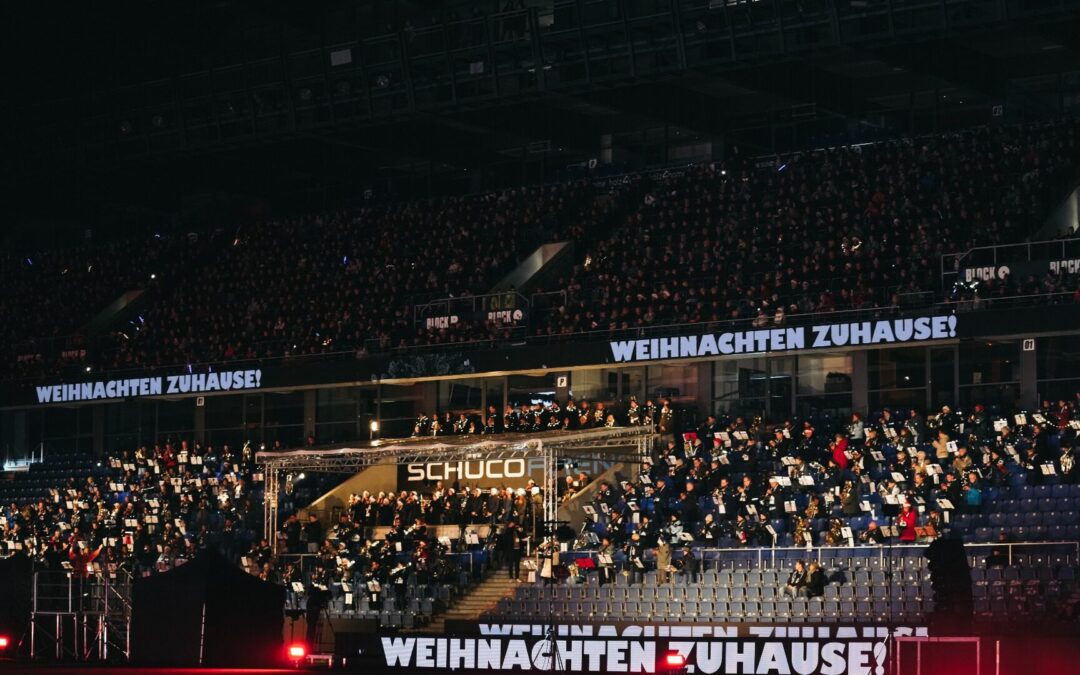 Rund 24.500 Teilnehmende bei „Bielefeld singt!“ in der SchücoArena