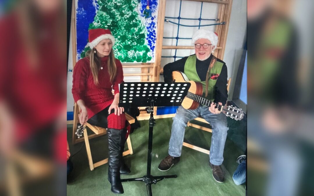 Oerly Musikschule zu Besuch im Familienzentrum „Kita Greste“
