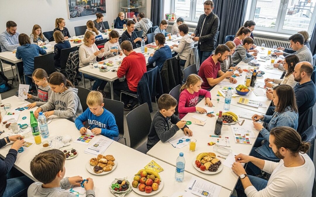 Oerlinghausen: Internationaler Spielenachmittag begeistert geflüchtete Familien