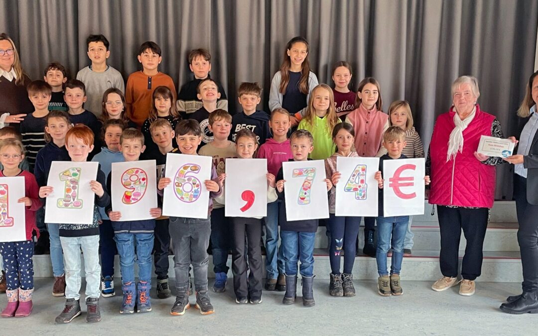 Rekordspende im „Roten Säckchen“: Schüler sammeln fast 1.200 Euro