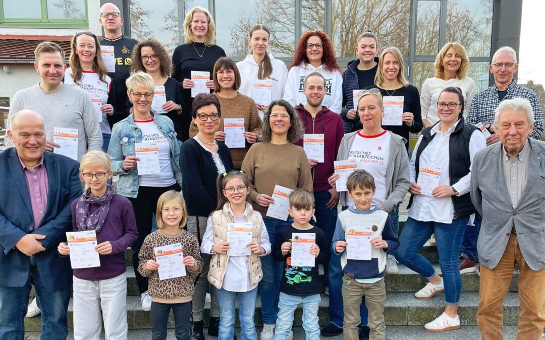 Tolles Ergebnis beim Sportabzeichen 2025 in Leopoldshöhe