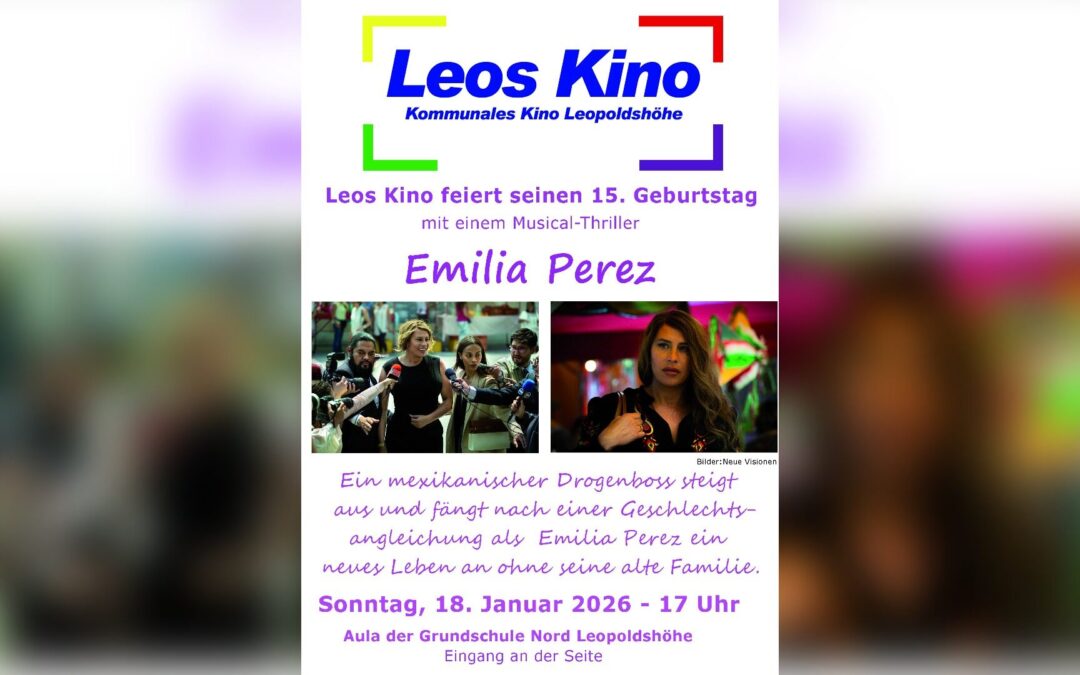 Leos Kino startet in der Aula der Grundschule Nord