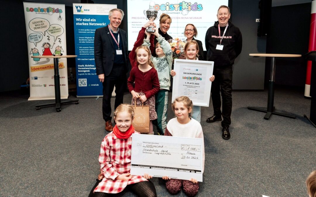 Klasse 2a gewinnt den Wettbewerb LogistiKids 2025