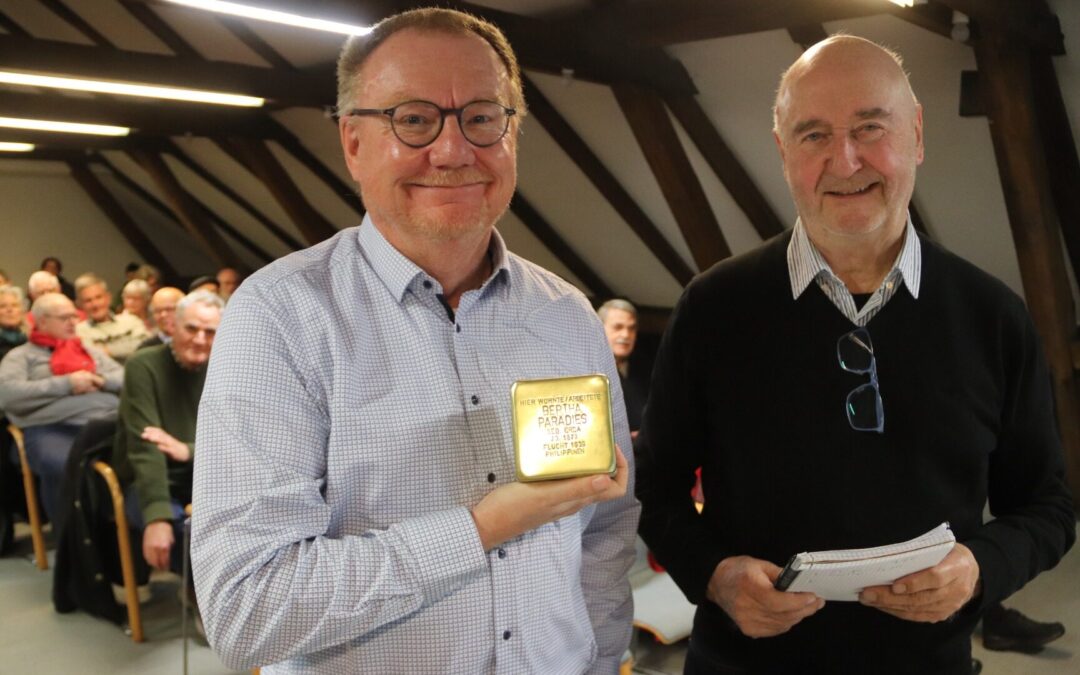Jürgen Hartmann forschte zu den Lebenswegen von ausgewanderten Oerlinghausern jüdischen Glaubens