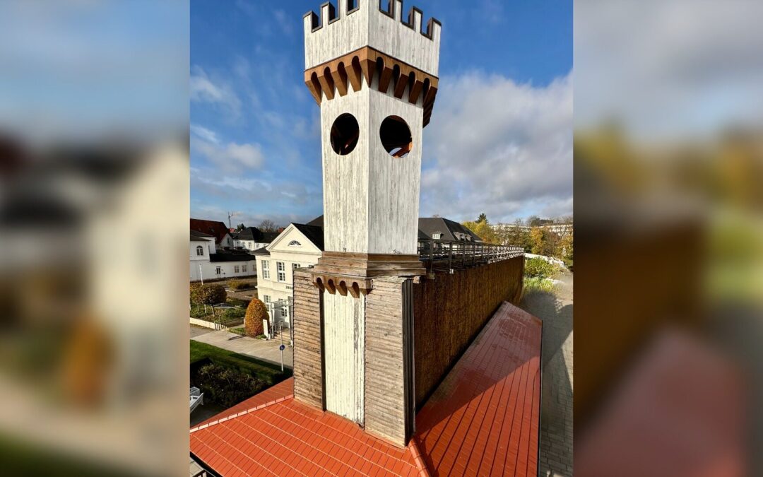 UPDATE zum Rückbau Uhrenturm  – Markantes Wahrzeichen wird komplett überarbeitet