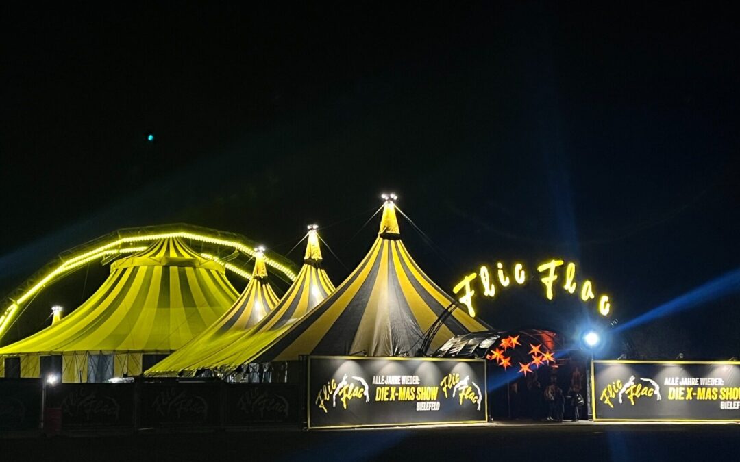Flic Flac Xmas-Show in Bielefeld: „Besinnlich war gestern“