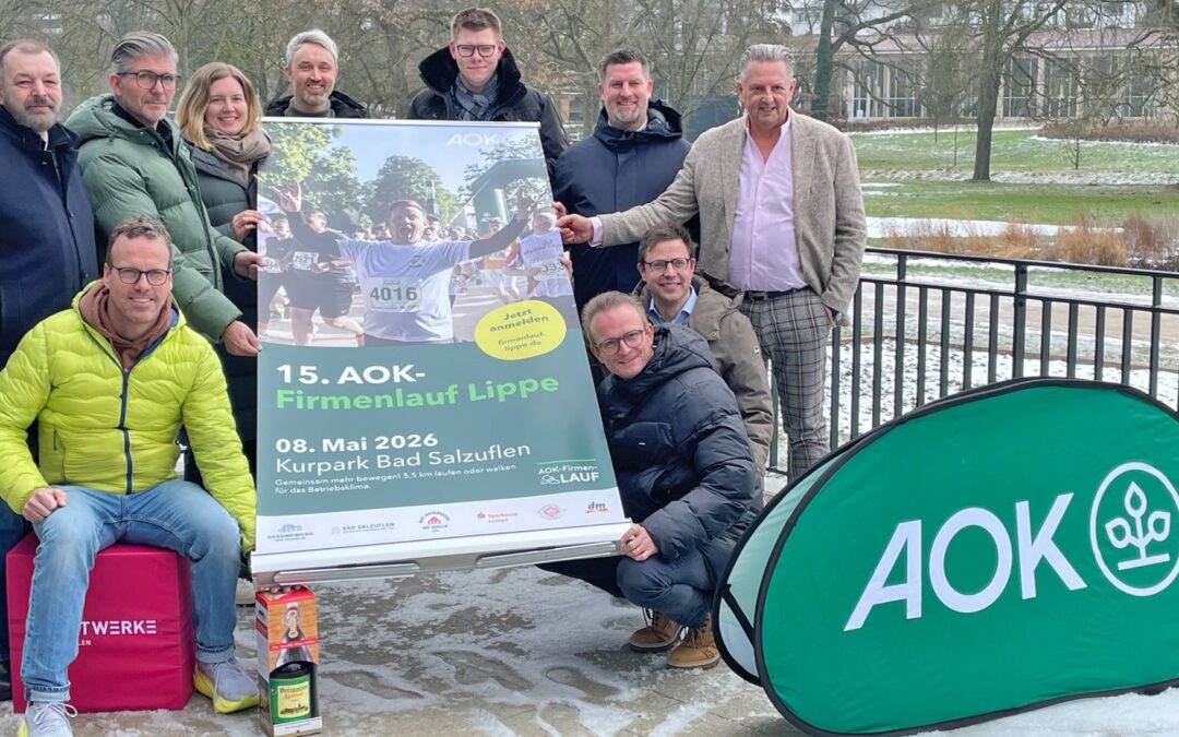 Stabwechsel beim 15. AOK-Firmenlauf: Neuer Veranstalter und frische Ideen am 8.5.2026