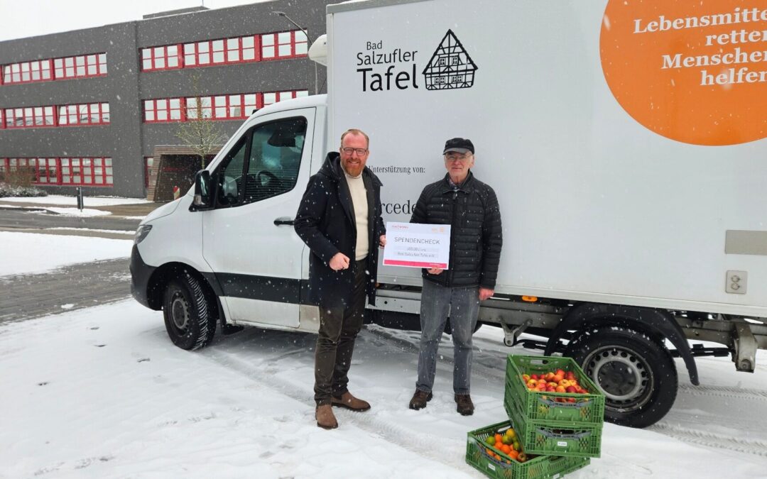 500 Euro für die Bad Salzufler Tafel