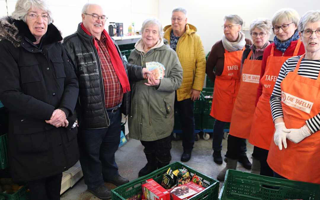 Zur Ausgabestelle in Asemissen kommen mehr Kunden aus Oerlinghausen