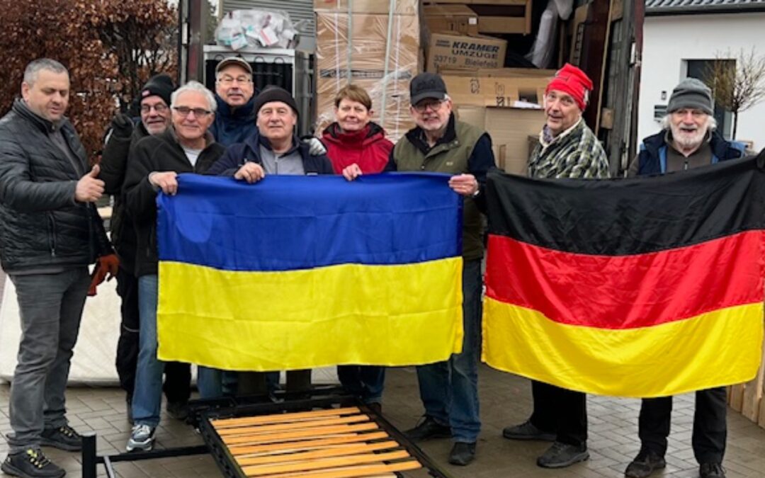 38. Hilfstransport der UKRAINEHILFE Bielefeld-Lippe erfolgreich gestartet