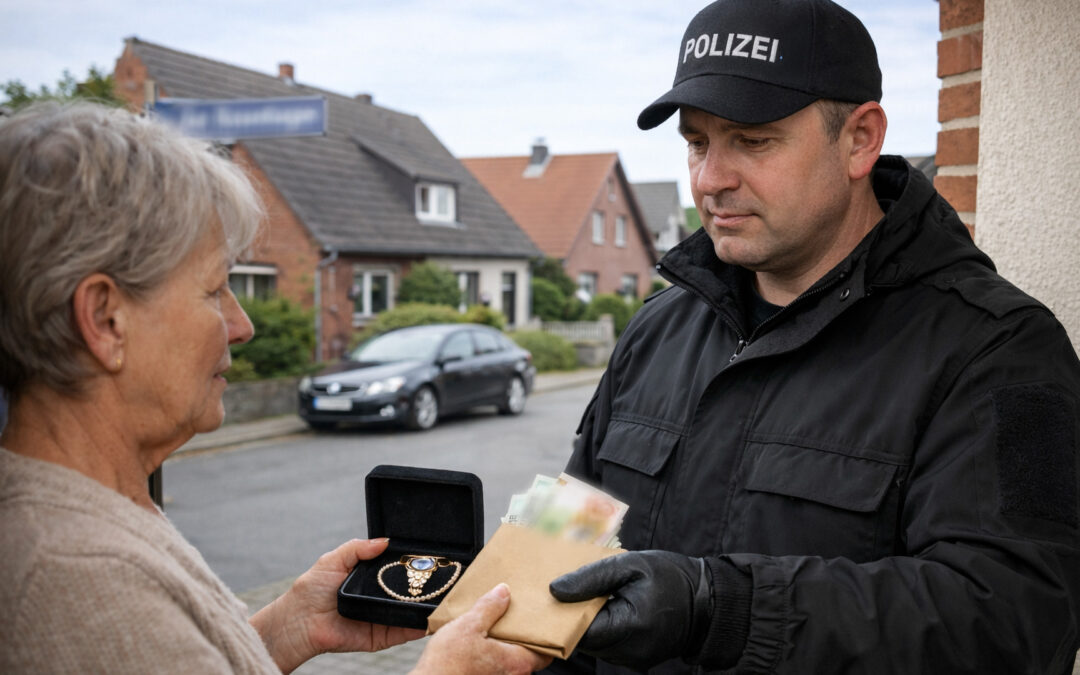 Falsche Polizisten erbeuten Wertsachen – Zeugen gesucht