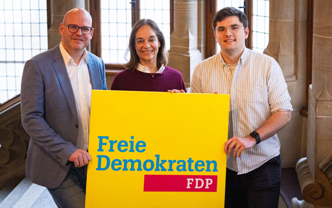 FDP-Fraktion: Jasmin Wahl-Schwentker reicht den Staffelstab weiter