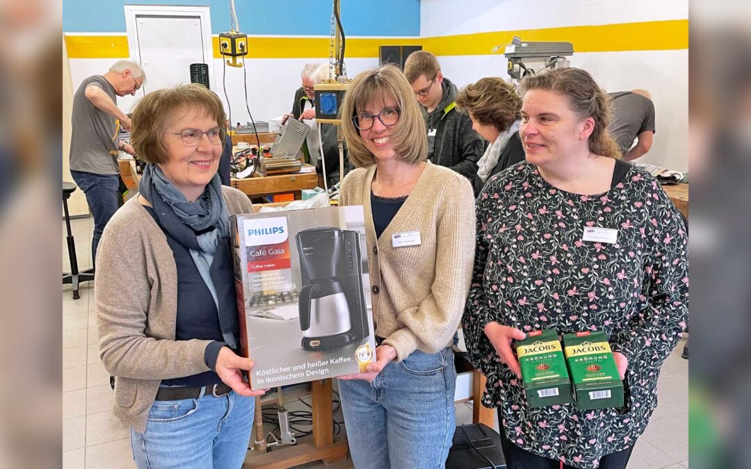 Ein Filterkaffee-Automat für das Repair-Café