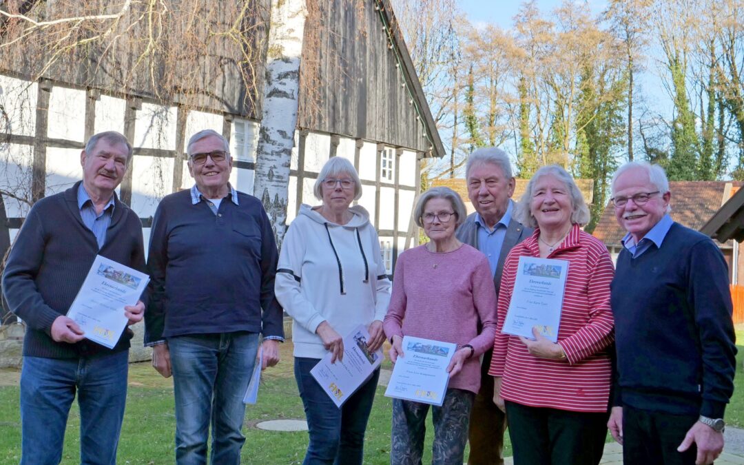 Heimatverein Leopoldshöhe startet ambitioniert ins Jubiläumsjahr