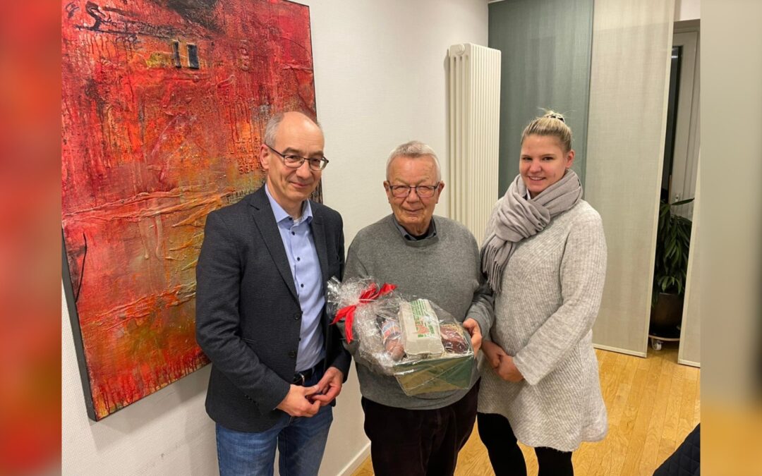 CDU Stieghorst ehrt Günter Möller für Jahrzehnte im Ehrenamt
