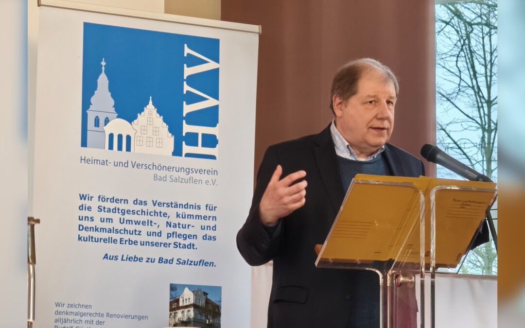 Heimat- und Verschönerungsverein Bad Salzuflen feiert Mitgliederplus und warnt vor Denkmalverlust