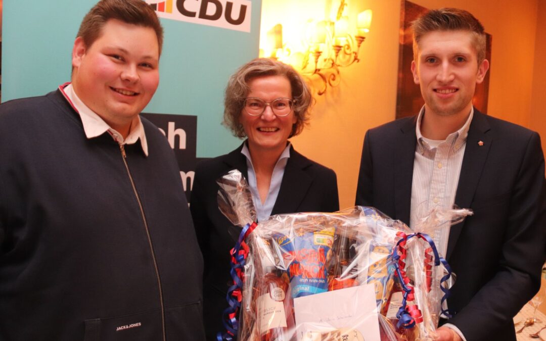 Prominentester Gast beim Grünkohlessen der CDU war Ministerin Ina Scharrenbach
