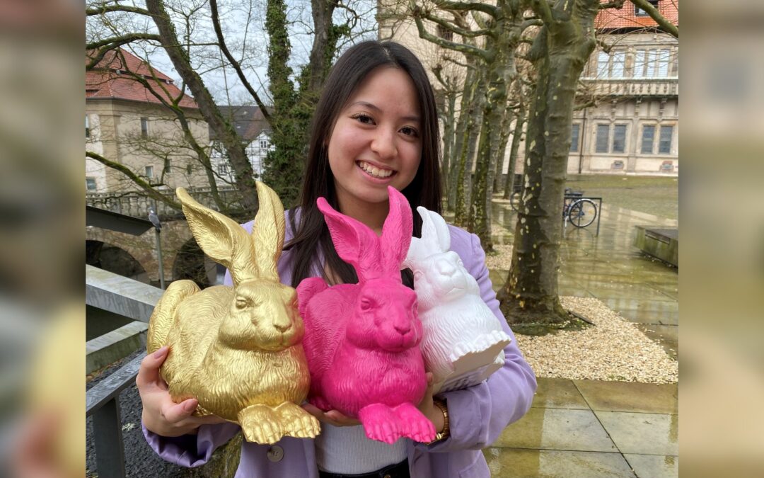 Das Gelbe vom Ei: Weserrenaissance-Museum Schloss Brake lockt mit zuckersüßer Osteraktion