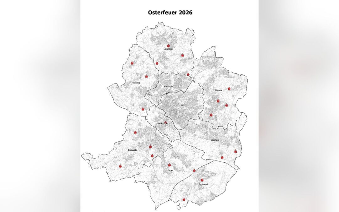 Osterfeuer in Bielefeld: 22 Veranstaltungen im Stadtgebiet