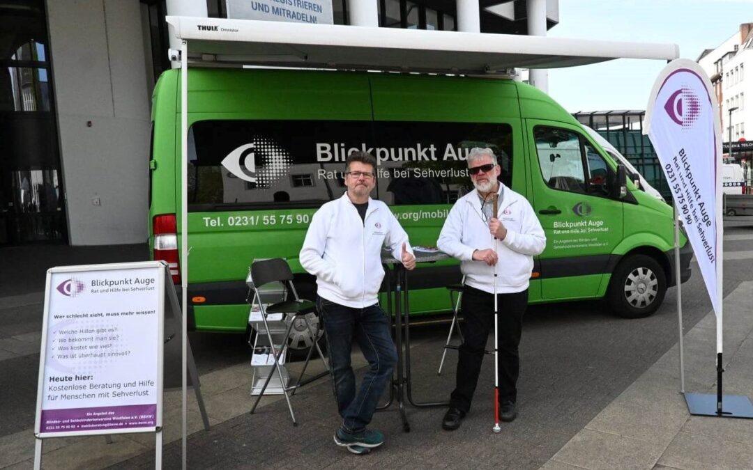 Wenn das Augenlicht schwindet: Hilfe kommt mobil nach Bad Salzuflen