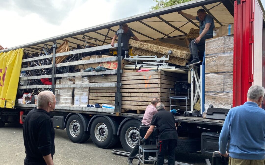 40. Hilfstransport für die Ukraine erfolgreich gestartet